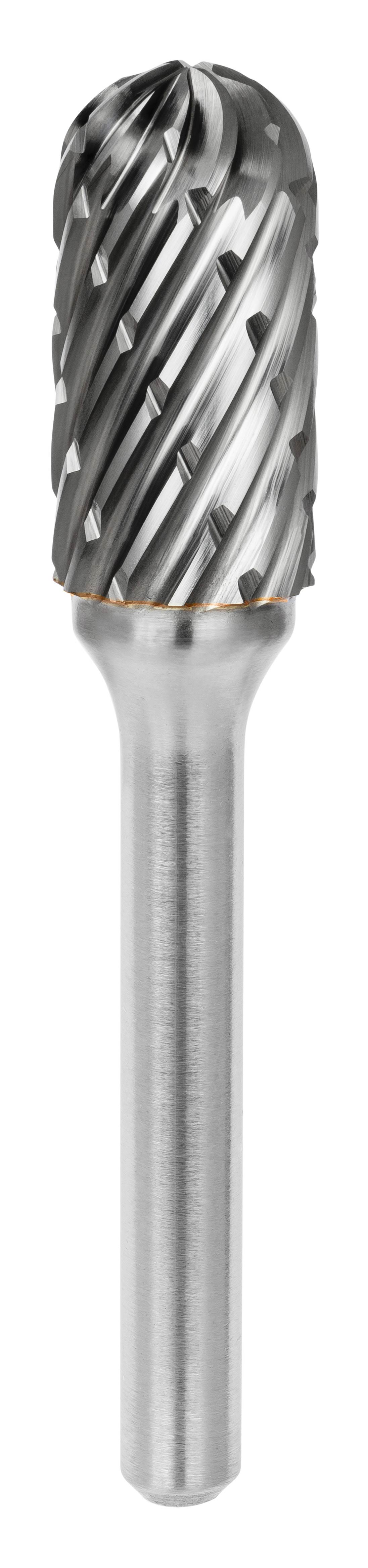 SCHILL: 642 Fraise lime carbure cylindrique bout rond avec denture croisée  Ø3,2 mm - Coupe A