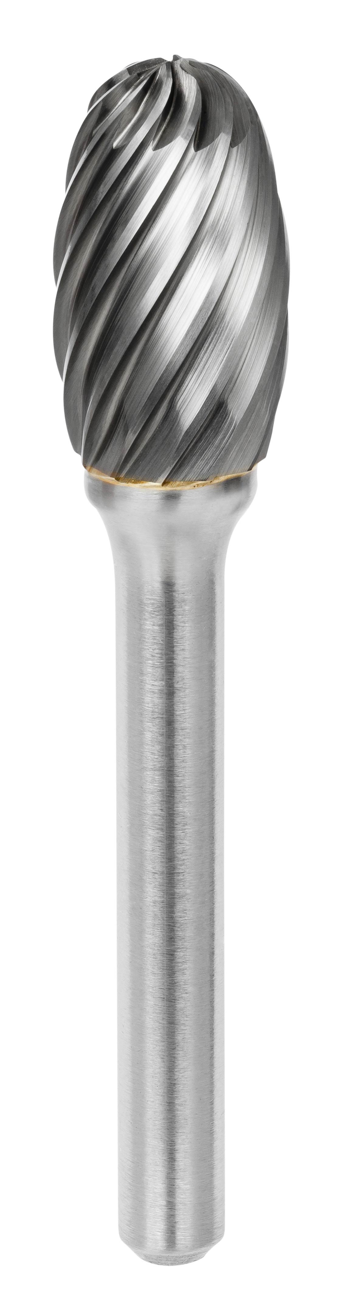 Fraise carbure - cône ø 6mm - denture croisée très grosse