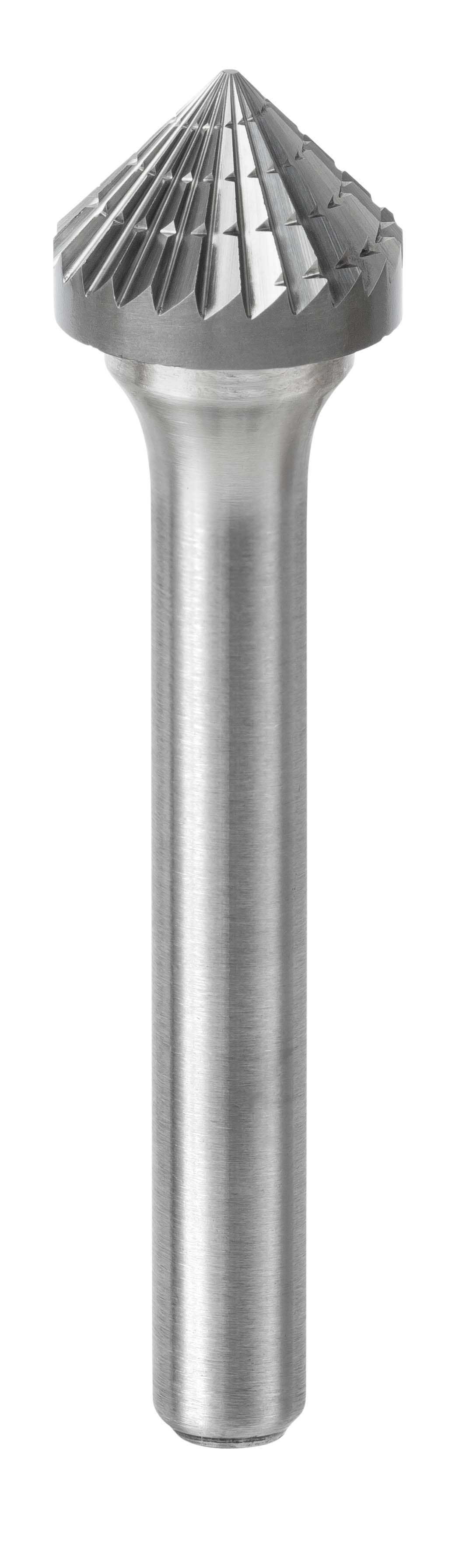 Fraise lime carbure conique D. 9,6 x 16 x 6 mm x Denture : 6 - HF 100 M -  296144 - Klingspor
